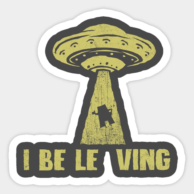 I Be Leaving Sticker by kg07_shirts